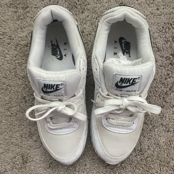 Nike Air Max 90 white running shoes size 9US - Picture 10 of 16